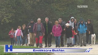 Emléktúra Botfán – ZTV Híradó 20241028 [upl. by Mohammad]