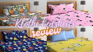 300rs to 500rs bedfited double king cartoon caracter bedsheet from myntra 😍review bedroom vlogs [upl. by Hole]