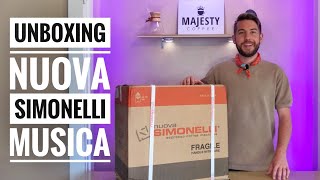 Nuova Simonelli Musica Espresso Machine Unboxing  Lets See Whats Inside [upl. by Nanette]