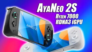 The AYANEO 2S Might Use A Ryzen 7840U RDNA3 APU But Can It Compete With The ROG ALLY [upl. by Alil]