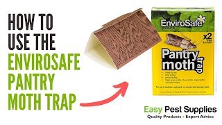 How to Use the Envirosafe Pantry Moth Trap [upl. by Esirahc667]