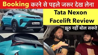 New Tata Nexon Review 🚘 Booking करने से पहले यह जरूर देख लेना 🫵🏻 [upl. by Eecyaj]