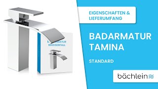 Bächlein Badarmatur Tamina  Eigenschaften und Lieferumfang [upl. by Zapot221]