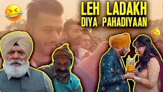 Leh Ladakh Diya Pahadiyaan   Funny Movie Scene  Teriya Meriya Hera Pheriyan [upl. by Hyacinthie]