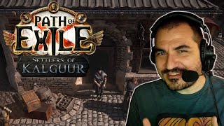 Kripp talks about his new PoE league build  Settlers of Kalguur 325 [upl. by Stulin]