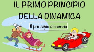 Il primo principio della dinamica  il principio di inerzia [upl. by Judas]