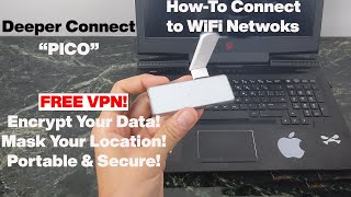 HowTo Connect to Wifi Netwoks with Deeper Connect Pico and Encrypt Data [upl. by Nylhsoj262]