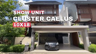 Cluster Caelus Tipe 10X18 Greenwhich Park BSD City Konsep Sky Balcony Dan Attic Room [upl. by Jeromy680]