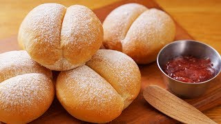 독일식 모닝빵 브레첸 만들기 Brötchen GERMANSTYLE HARD ROLLS Recipe [upl. by Elylrac26]