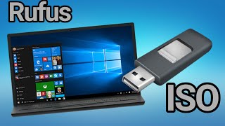 Tutorial how to Get an bootable usb with Rufus Windows 10 iso [upl. by Nofets216]