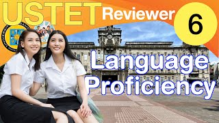 USTET Reviewer No 6 Language Proficiency  reviewcentral ustet ust freereviewer [upl. by Lemart]