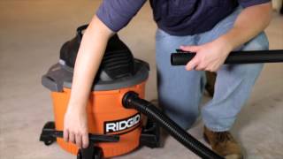 RIDGID WD0970 WetDry Vac [upl. by Ahter73]