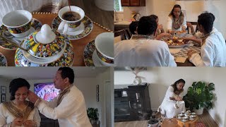 How we celebrated Ethiopian Easter  በአል በኛ ቤት ይህን ይመሰል ነበር [upl. by Onairam]