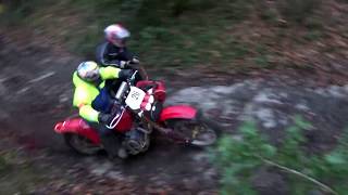 Exeter Trial 2019  XR650 Sidecar on Tillerton Steep [upl. by Valerle]