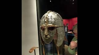 The Sutton Hoo Helmet  Replica in the Sutton Hoo Museum  National Trust Suffolk [upl. by Robena]