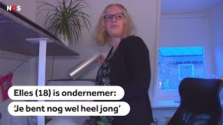 ONDERNEMEN Steeds meer tieners starten een bedrijf [upl. by Ajiat]