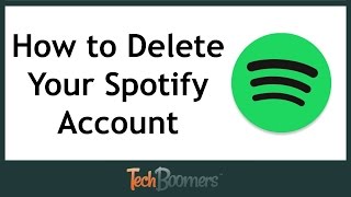 How to Permanently Delete Your Spotify Account [upl. by Akcirred1]