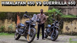 Himalayan 450 vs Guerrilla 450 The Ultimate Showdown [upl. by Elijah]