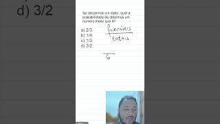 E ai consegue calcular probabilidades  enem matematicaenem matematica vestibular aula [upl. by Notwen]