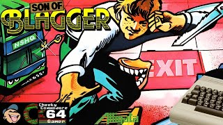 SON OF BLAGGER  Commodore 64 1984 [upl. by Atirres]