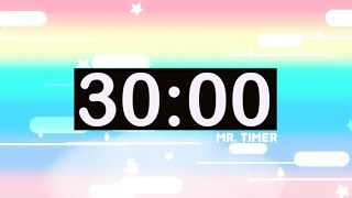 30 Minute Countdown Timer with Music for Kids [upl. by Anni]