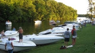 Hot Boat Weekend 2007 Hardy Dam Pond Michigain [upl. by Echikson]