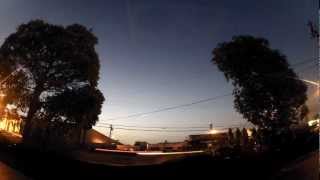 Waning Crescent Moon Time Lapse [upl. by Leshia255]