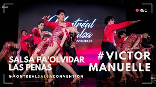 Salsa PaOlvidar las Penas  Victor Manuelle  UO Salsa [upl. by Ahsatel]