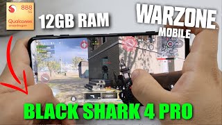 Warzone Mobile en BLACK SHARK 4 PRO 12GB RAM con SnapDragon 888 [upl. by Nnaycart342]