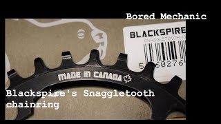 Blackspires snaggletooth chainring [upl. by Hanahs]