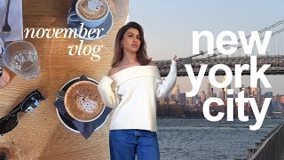 New York City in November vlog [upl. by Donal]