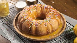 How to make LIMONCELLO BUNDT CAKE  Recipesnet [upl. by Golub510]