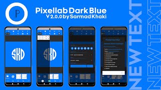 Pixellab Dark Blue  Pixellab pro  Full Fonts  Design Bolts [upl. by Noffihc]