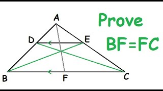 Example using Cevas theorem  A problem which became very easy after using Cevas theorem [upl. by Mccollum]