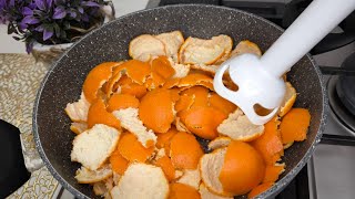 Da oggi non butterai le bucce di mandarine 🍊 fai questa ricetta incredibilmente deliziosa [upl. by Anihsit]