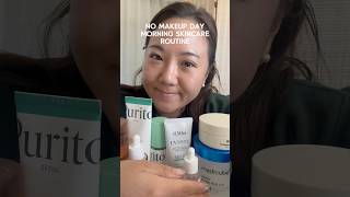 Make Up free day  Morning Skincare Routine koreanskincare glassskin [upl. by Annaitsirhc]