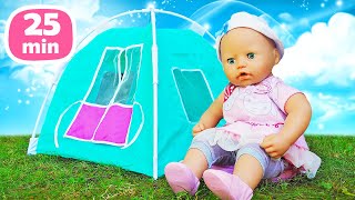 Baby Born doll videos amp Baby Alive videos Baby dolls routines Baby Annabell doll amp Play toys [upl. by Lefton591]