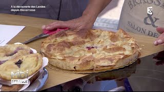 Recette  Tourtière des Landes à la myrtille [upl. by Mayes]