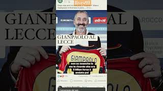 Il Lecce si affida al maestro marcogiampaolo seriea [upl. by Dnomde568]