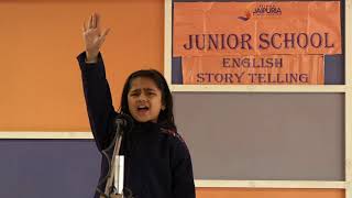 Story Telling Competition Sumaya Touba Kidwai Class 2 [upl. by Wilterdink]