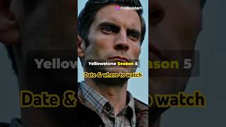 Yellowstone Season 5 Part 2 Premiere Date amp Where to Watch paramount series paramountplus [upl. by Norabal]