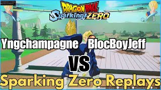 Sparking Zero Online Battles Youngchampagne vs BlocBoyJeff Nov 8 2024🔥 ドラゴンボールZ スパーキングゼロ [upl. by Rici614]