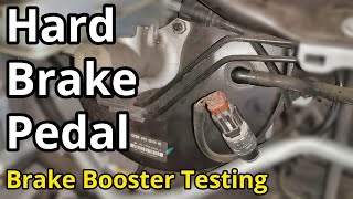 How To Test For A Faulty Brake Booster  Step By Step Guided Instructions [upl. by Bautram]