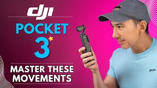 DJI POCKET 3 Tutorial Cinematic Gimbal Moves [upl. by Drauode]