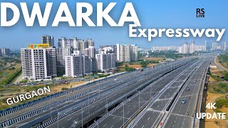 Dwarka Expressway  rslive  4k  NH 248BB [upl. by Lettig]