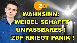 Weidel schafft UNFASSBARES ZDF in PANIK [upl. by Krutz]