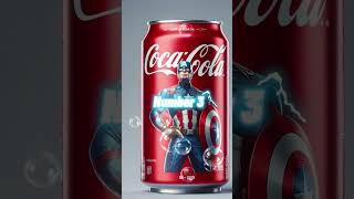 Top 5 Marvel Coca Cola Cans marvel mcu avengers ironman spiderman cocacola wolverine [upl. by Oznofla]