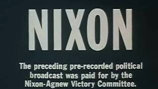 Nixon Campaign Ad  American Youth 1968 [upl. by Reedy764]