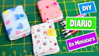 📑 DIY  Diario en Miniatura [upl. by Alyahsal333]