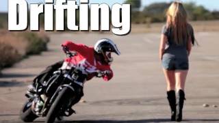 Drifting Motorbike  Drift Gymkhana  Jorian Ponomareff [upl. by Killie372]